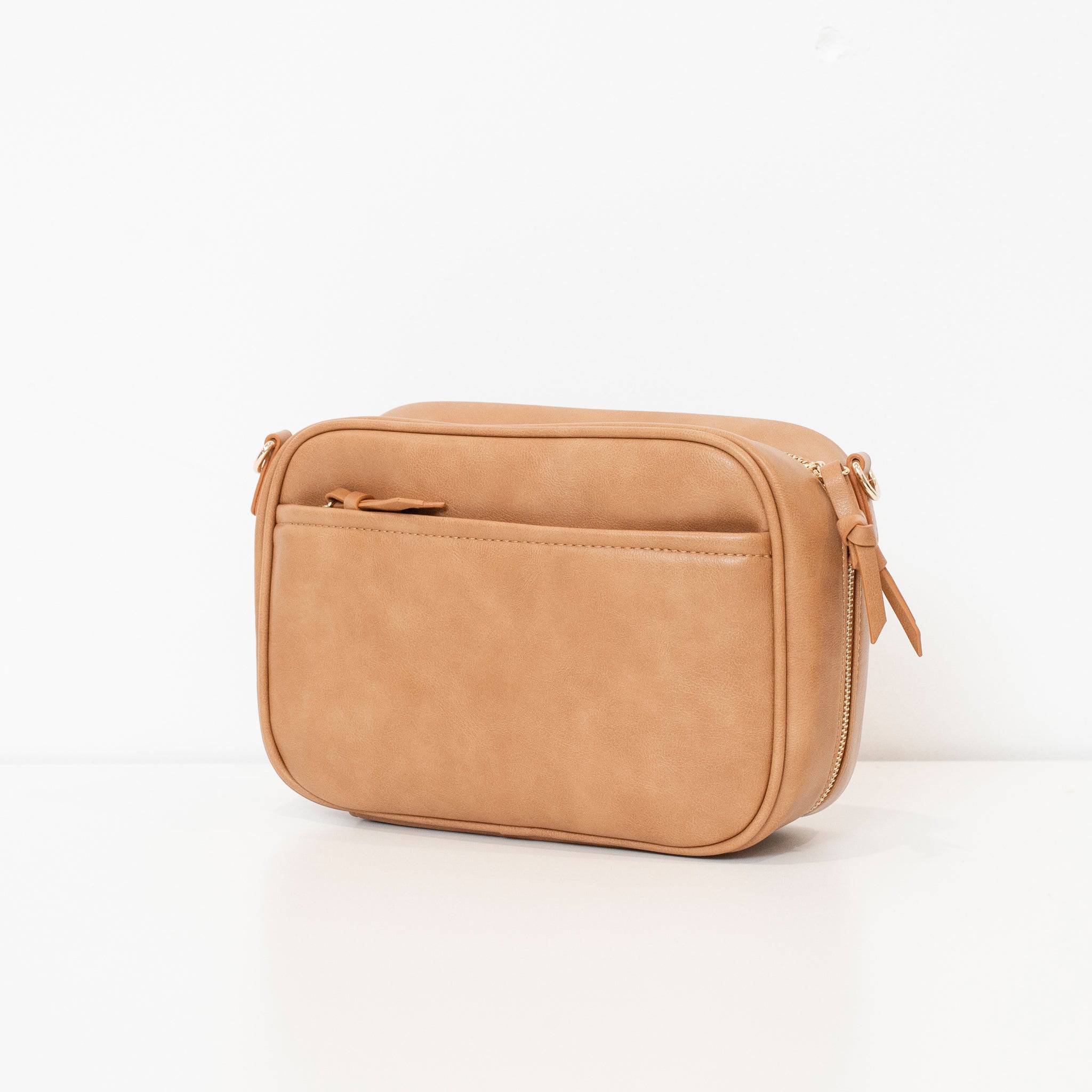 Chloe Diaper Clutch Tan - Diaper Clutch by Hannah and Henry USA