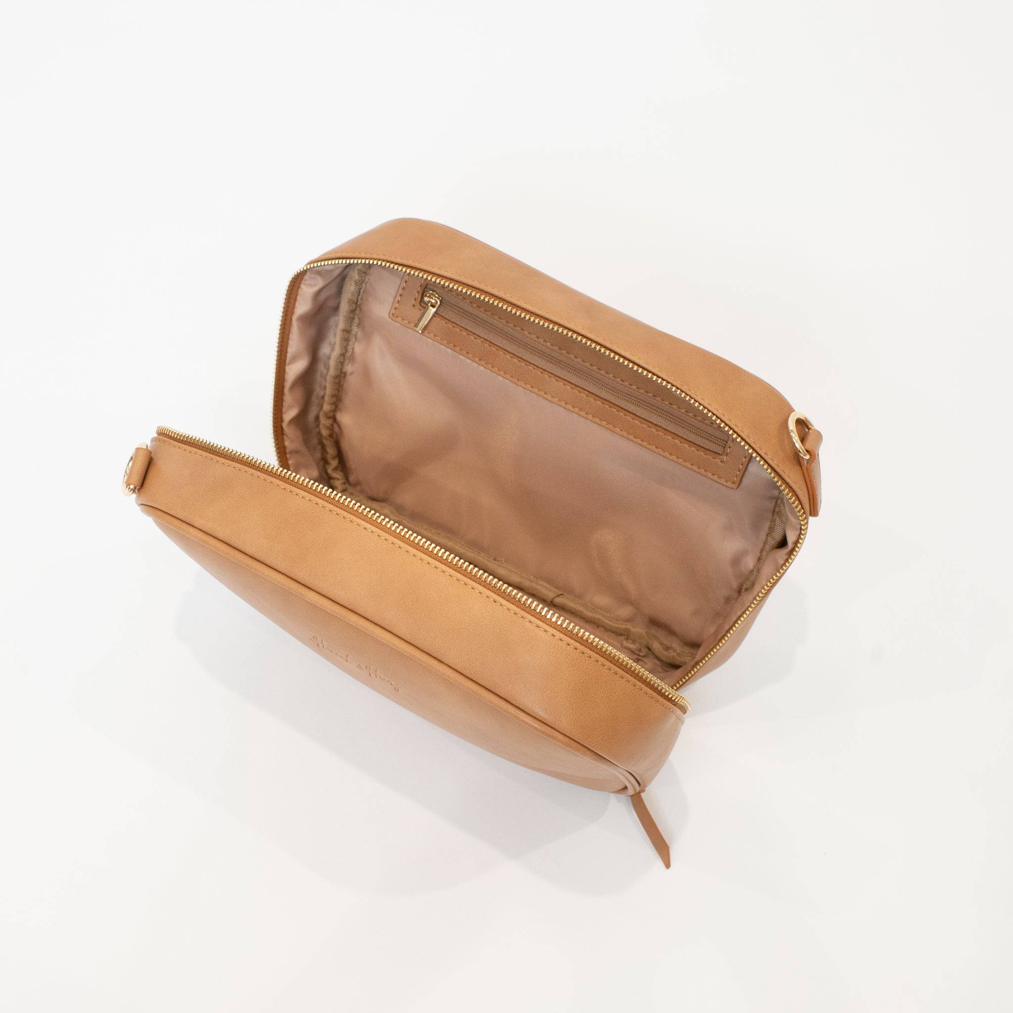 Chloe Diaper Clutch Tan - Diaper Clutch by Hannah and Henry USA