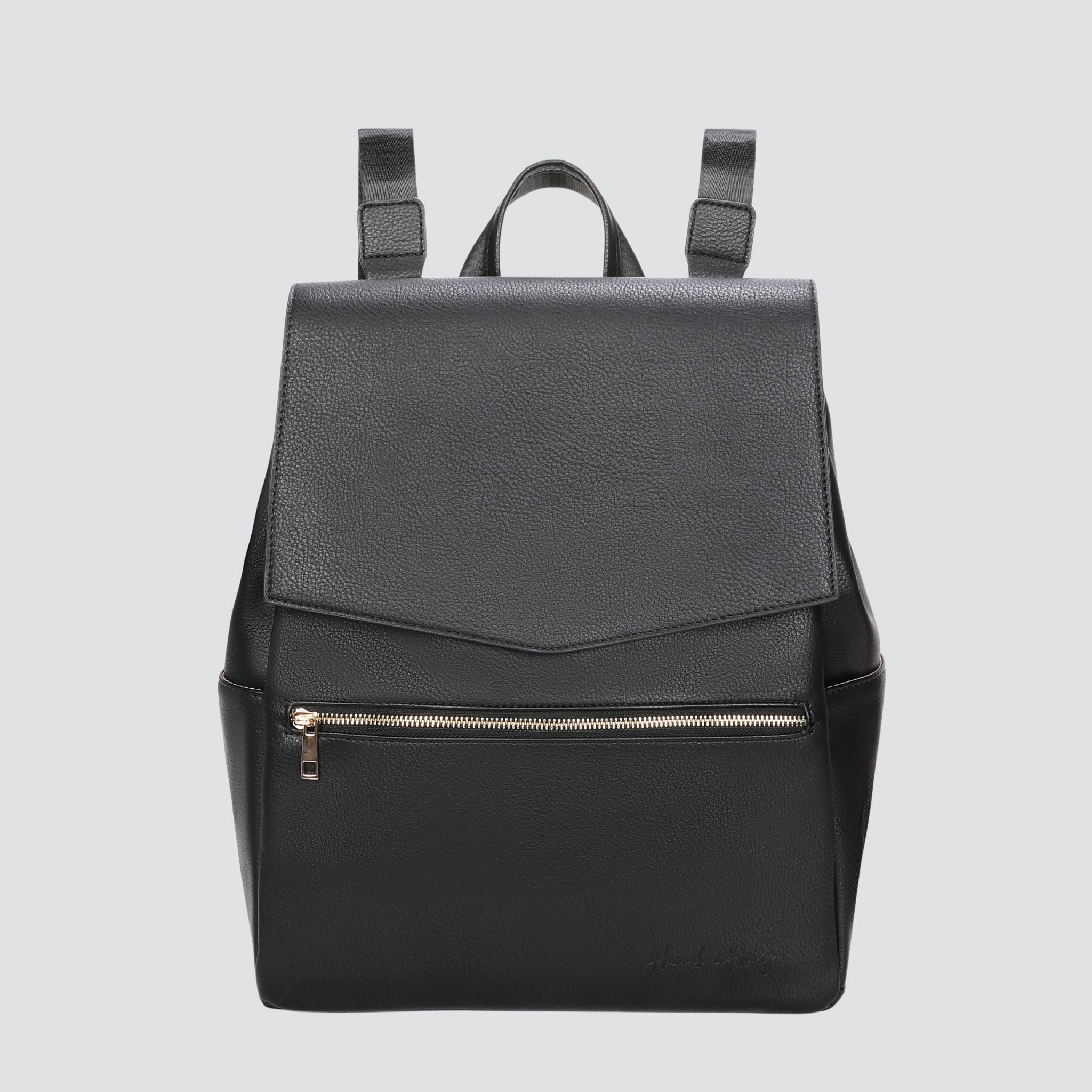 Classic Diaper Backpack | Black - Diaper Bag by Hannah and Henry USA