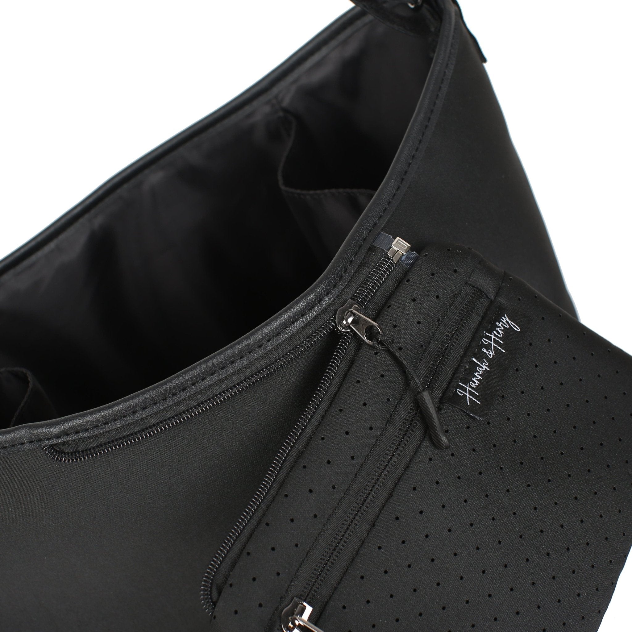 Cleo Stroller Caddy Black - Stroller Caddy by Hannah and Henry USA