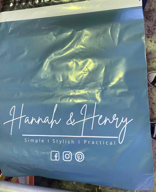 Custom Mailer Packing Bag - Hannah and Henry USA