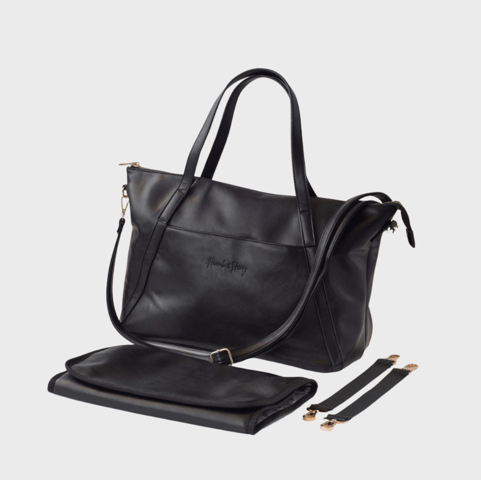 Catherine Diaper Tote | Black