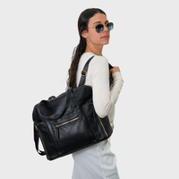 CHELSEA CONVERTIBLE BLACK - Hannah and Henry USA