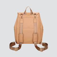 Classic Diaper Backpack Tan - Diaper Bag by Hannah and Henry USA