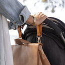 Classic Diaper Backpack Tan - Diaper Bag by Hannah and Henry USA