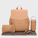 CLASSIC DIAPER BACKPACK TAN - Hannah and Henry USA