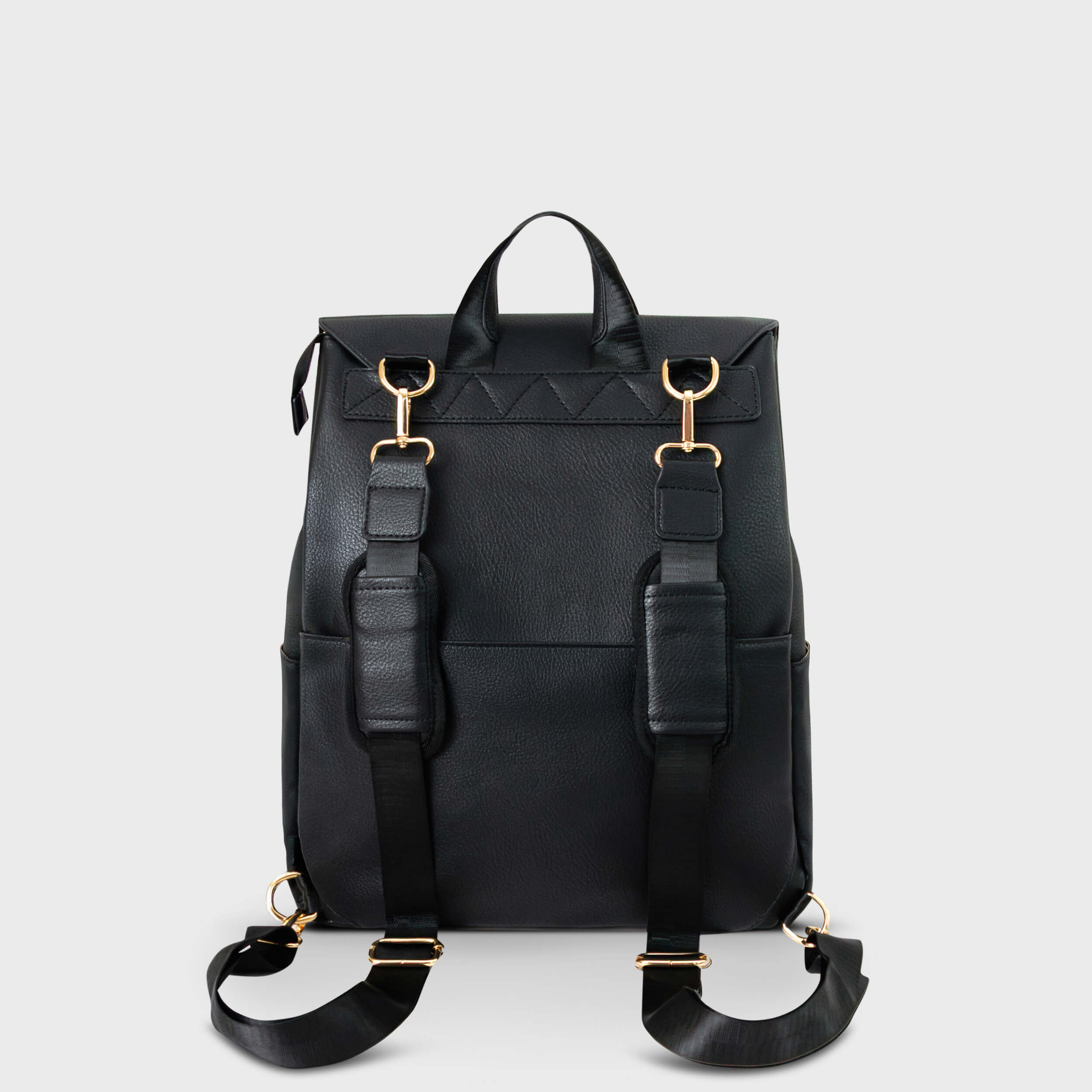 CLASSIC DIAPER BACKPACK BLACK - Hannah and Henry USA