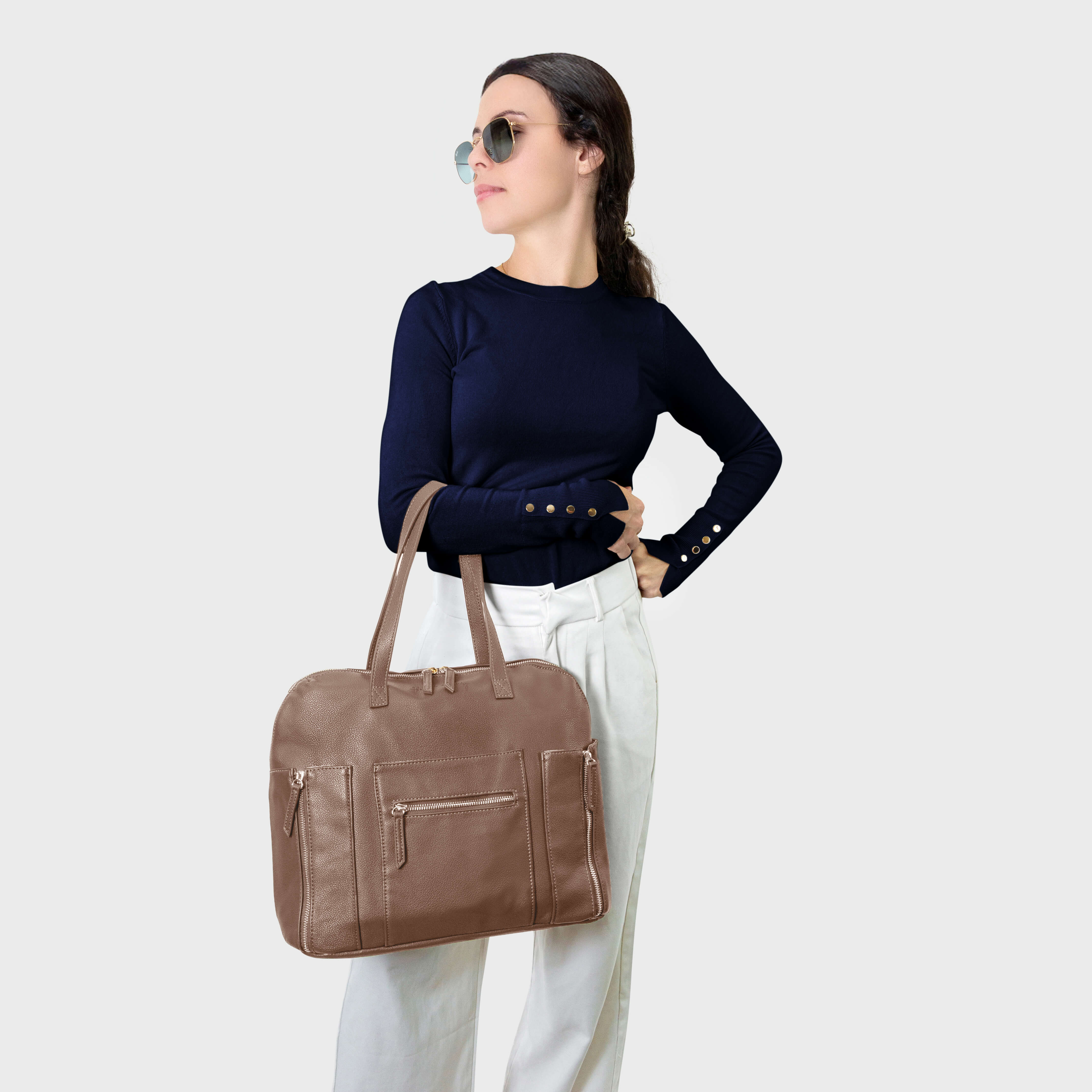 Chic Convertible Diaper Bag - Backpack to Tote - Best Designer