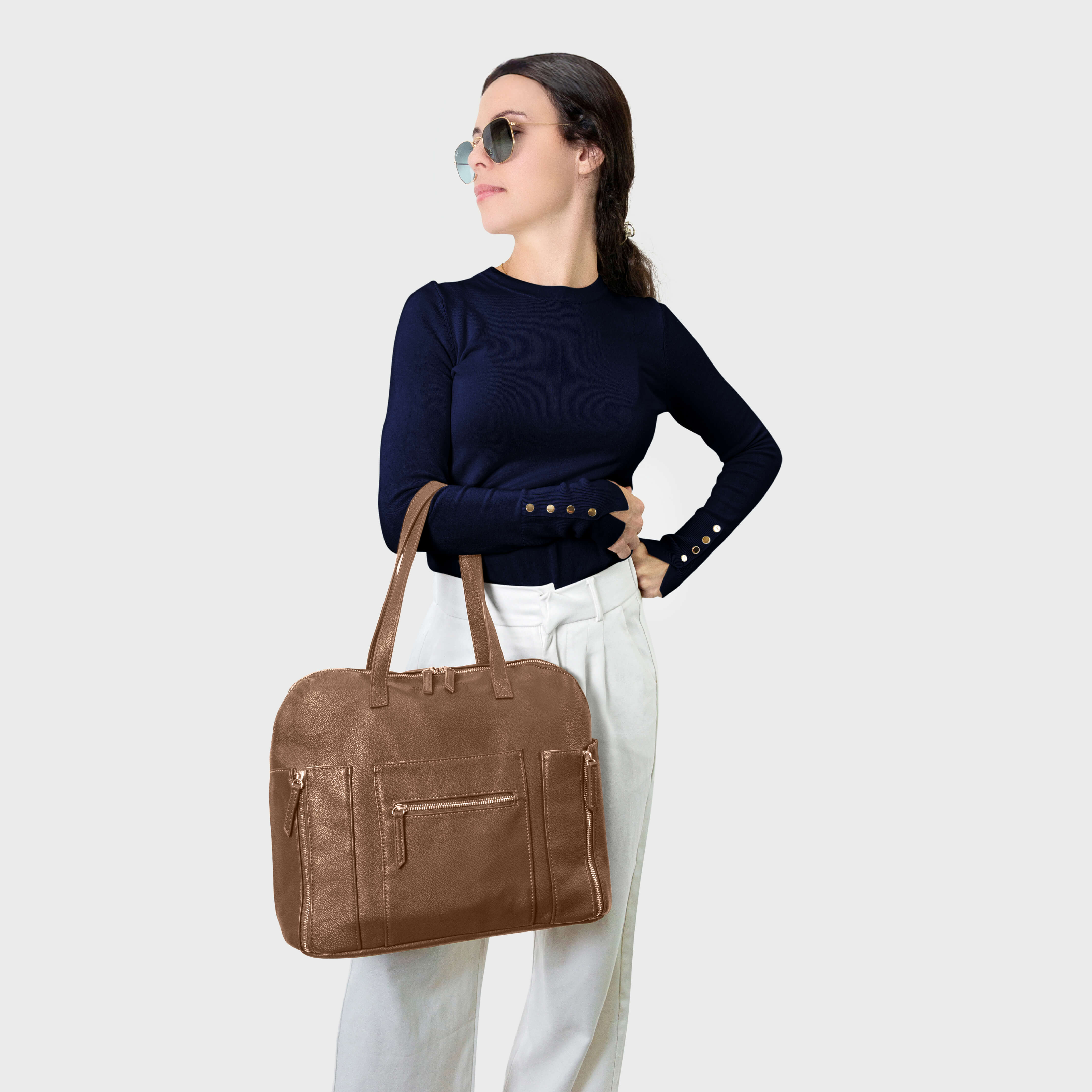 CHELSEA CONVERTIBLE CHOCOLATE | LARGE