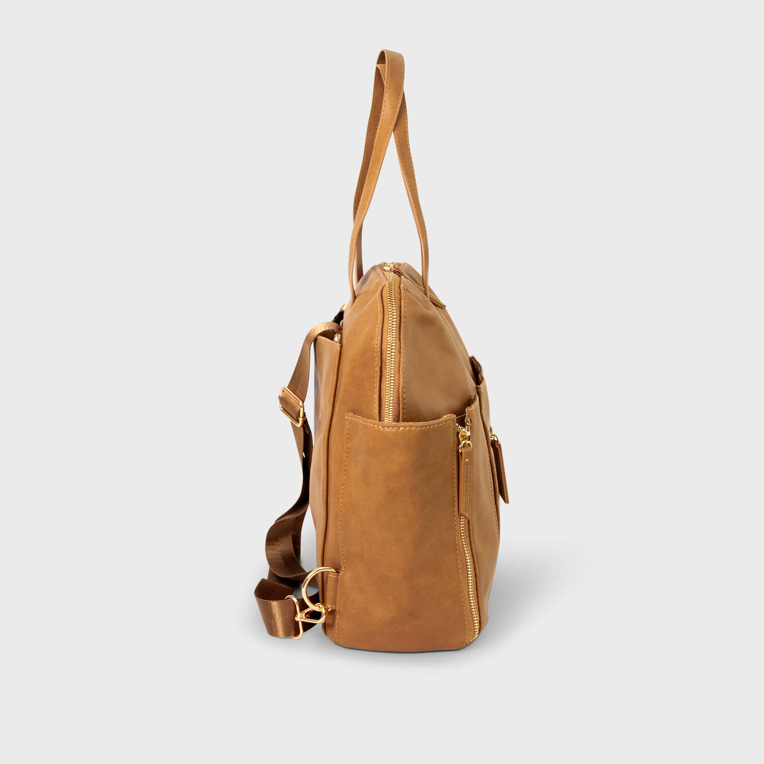Chelsea Convertible Diaper Bag Backpack & Tote - Stylish Vegan