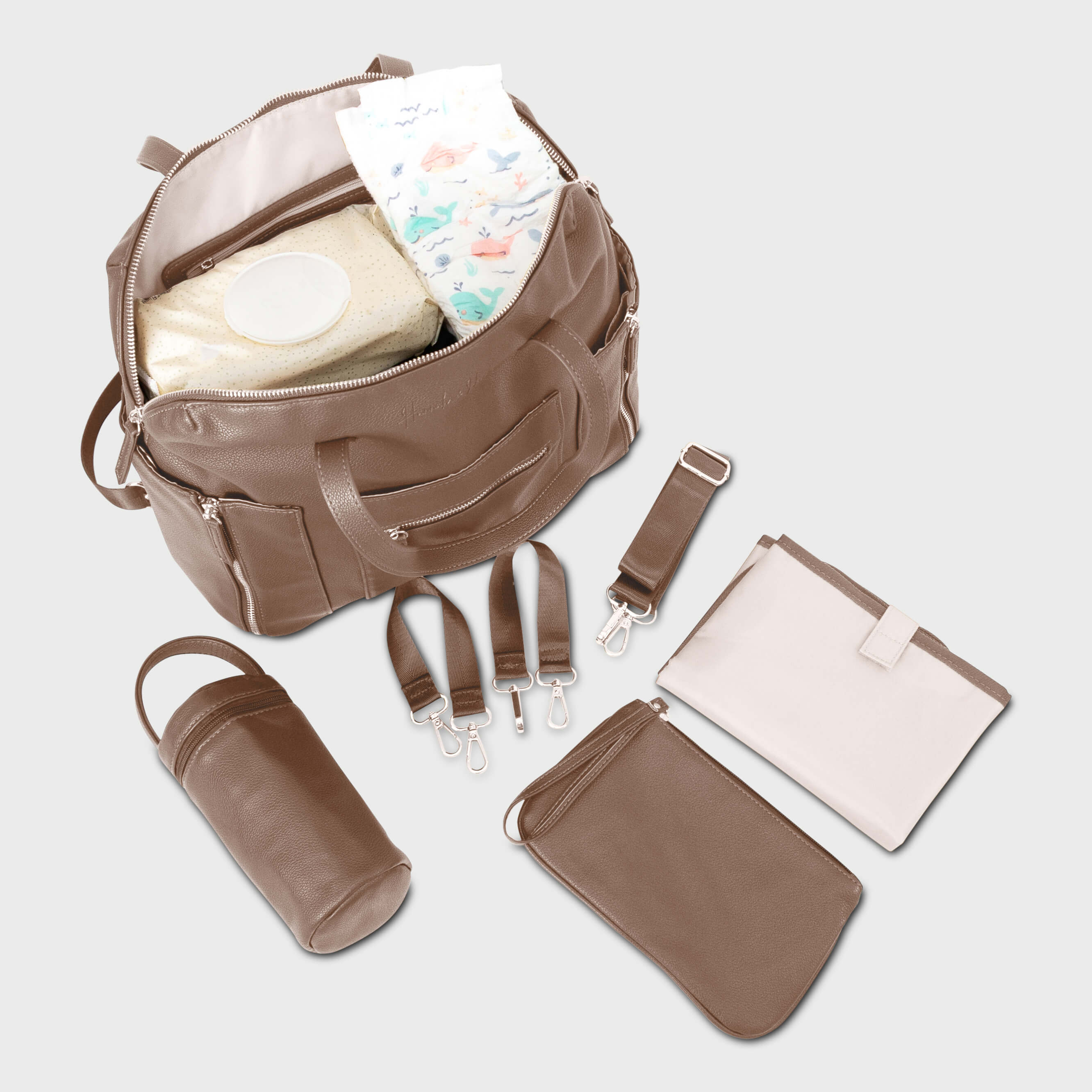 Chic Convertible Diaper Bag - Backpack to Tote - Best Designer Chic Convertible Diaper Bag - Backpack to Tote - Best Designer