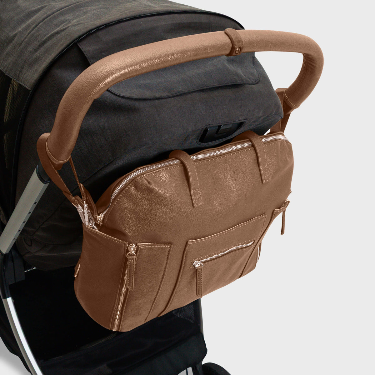 Chic Convertible Diaper Bag - Backpack to Tote - Best Designer Baby Bag - Vegan Leather
