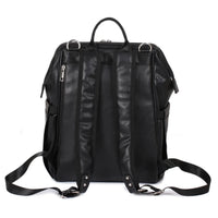 Vintage Diaper Backpack Black - Diaper Bag by Hannah and Henry USA