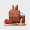 Vintage Diaper Backpack | Brown