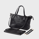 Catherine Diaper Tote Black - Diaper Bag by Hannah and Henry USA