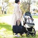 Charlie Diaper Tote Black - Diaper Bag by Hannah and Henry USA
