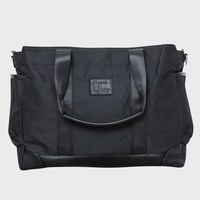 Charlie Diaper Tote Black - Diaper Bag by Hannah and Henry USA