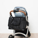 Charlie Diaper Tote Black - Diaper Bag by Hannah and Henry USA