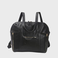 Chelsea Convertible Black - Diaper Bag by Hannah and Henry USA