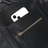 Chelsea Convertible Black - Diaper Bag by Hannah and Henry USA