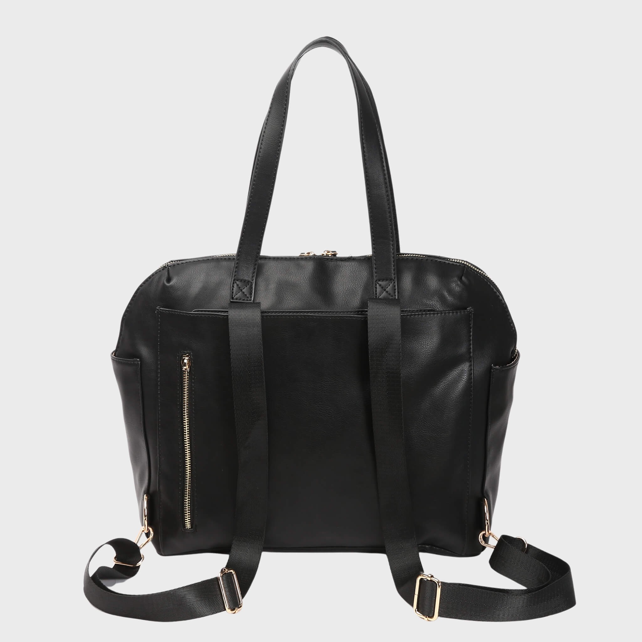 Chelsea Convertible | Black - Diaper Bag by Hannah and Henry USA