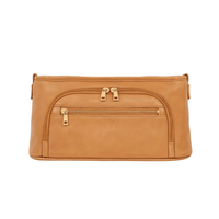Chloe Stroller Caddy Tan - Stroller Caddy by Hannah and Henry USA