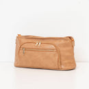 Chloe Stroller Caddy Tan - Stroller Caddy by Hannah and Henry USA