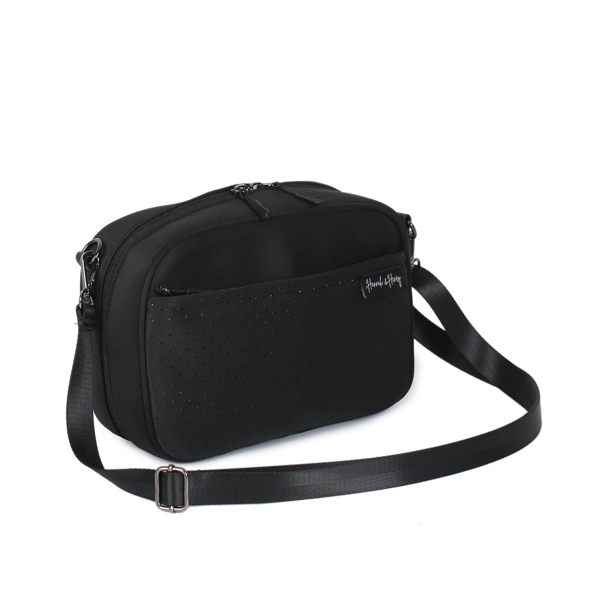 Cleo Diaper Clutch Black - Diaper Clutch by Hannah and Henry USA