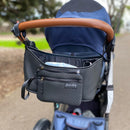 Cleo Stroller Caddy Black - Stroller Caddy by Hannah and Henry USA