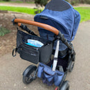 Cleo Stroller Caddy Black - Stroller Caddy by Hannah and Henry USA