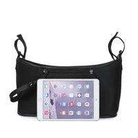 Cleo Stroller Caddy Black - Stroller Caddy by Hannah and Henry USA