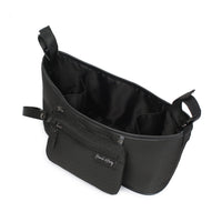 Cleo Stroller Caddy Black - Stroller Caddy by Hannah and Henry USA