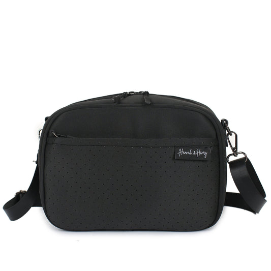 Cleo Diaper Clutch | Black - Hannah and Henry USA