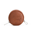 Pacifier Holder | Brown | Vegan Leather - Pacifier Holder by Hannah and Henry USA