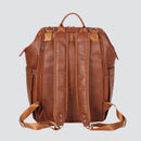 Vintage Diaper Backpack Brown - Diaper Bag by Hannah and Henry USA